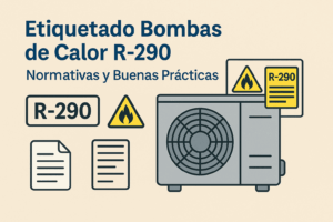 Etiquetado bombas de calor R-290